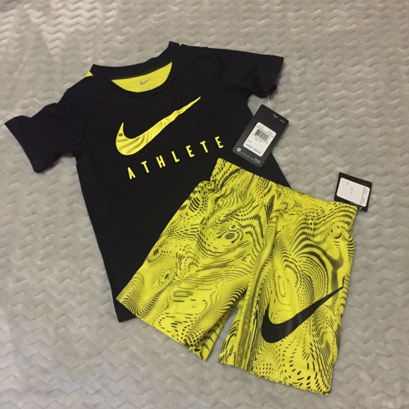 Nike Other - NWT Nike Dri-Fit Shirt/Short Set🖤
